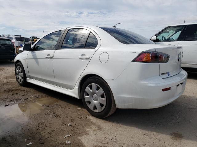 JA32U2FU6BU043576 - 2011 MITSUBISHI LANCER ES/ES SPORT WHITE photo 2