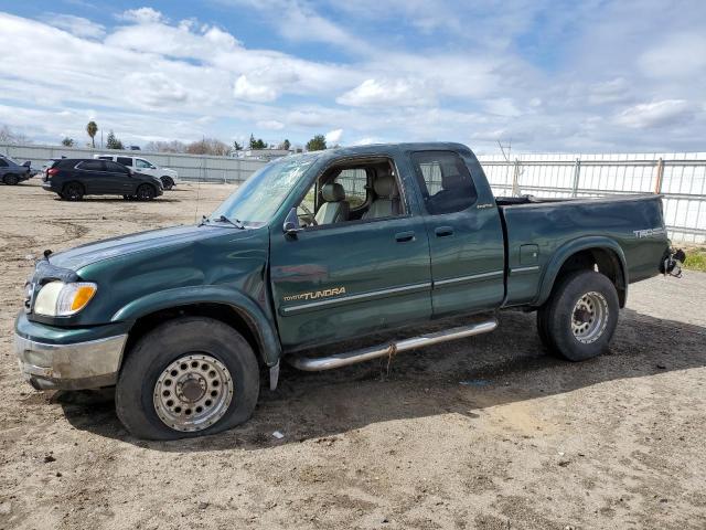 5TBRT38112S277939 - 2002 TOYOTA TUNDRA ACCESS CAB LIMITED GREEN photo 1