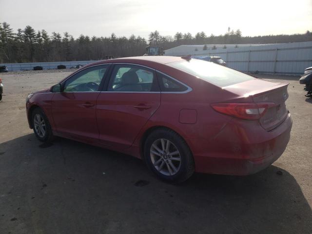 5NPE24AF3HH497800 - 2017 HYUNDAI SONATA SE RED photo 2