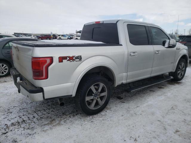 1FTEW1EG5FFB64396 - 2015 FORD F150 SUPERCREW SILVER photo 3