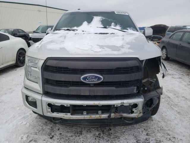 1FTEW1EG5FFB64396 - 2015 FORD F150 SUPERCREW SILVER photo 5