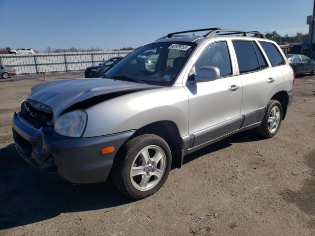 KM8SC73D82U267062 - 2002 HYUNDAI SANTA FE GLS SILVER photo 1