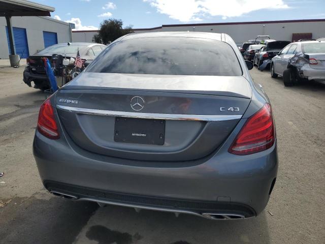 55SWF6EB7HU191837 - 2017 MERCEDES-BENZ C 43 4MATIC AMG GRAY photo 6