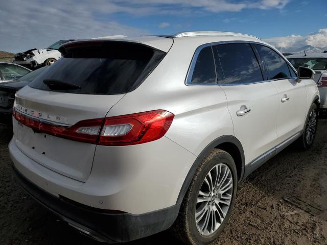 2LMTJ6LR1GBL74858 - 2016 LINCOLN MKX RESERVE WHITE photo 3