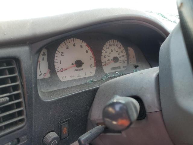 5TEGN92N12Z120177 - 2002 TOYOTA TACOMA DOUBLE CAB PRERUNNER SILVER photo 9