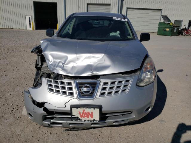 JN8AS5MV7AW148201 - 2010 NISSAN ROGUE S SILVER photo 5