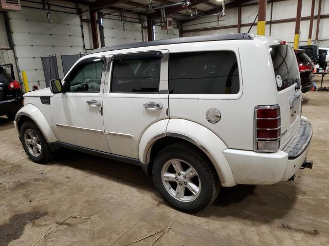 1D8GU28K57W664470 - 2007 DODGE NITRO SXT WHITE photo 2