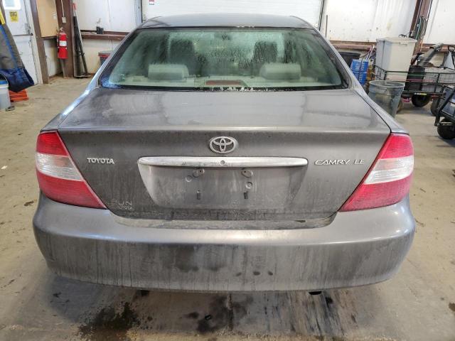 JTDBE32KX30183471 - 2003 TOYOTA CAMRY LE GRAY photo 6