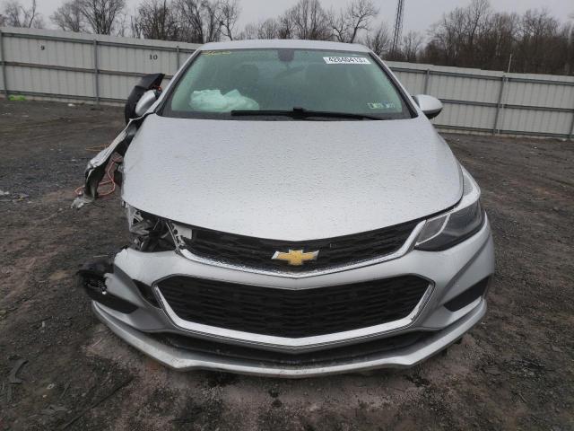 1G1BE5SMXH7178923 - 2017 CHEVROLET CRUZE LT SILVER photo 5