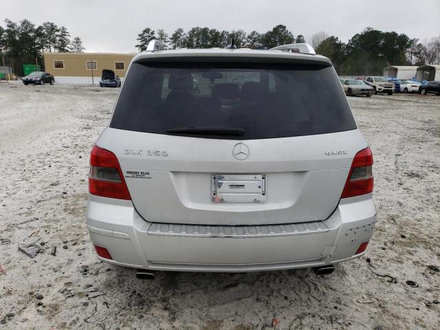 WDCGG8HB5AF316968 - 2010 MERCEDES-BENZ GLK 350 4MATIC SILVER photo 6