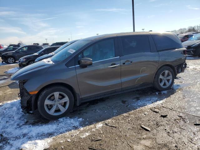 5FNRL6H78KB053021 - 2019 HONDA ODYSSEY EXL GRAY photo 1