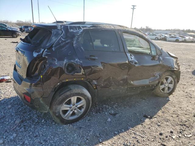 KL7CJPSM9NB525666 - 2022 CHEVROLET TRAX 1LT MAROON photo 3