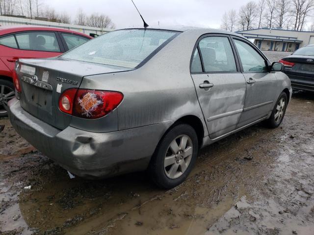 1NXBR38E24Z327817 - 2004 TOYOTA COROLLA CE SILVER photo 3