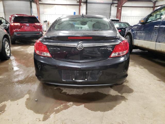 W04GU5GCXB1115213 - 2011 BUICK REGAL CXL BLACK photo 6