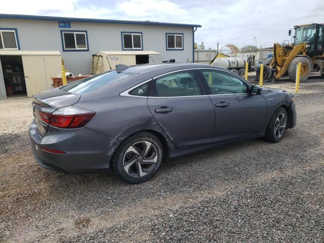 19XZE4F51KE015815 - 2019 HONDA INSIGHT EX GRAY photo 3