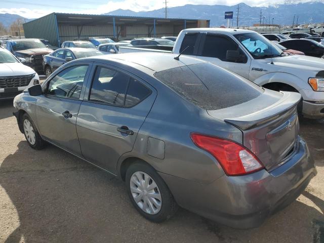 3N1CN7AP1GL827542 - 2016 NISSAN VERSA S SILVER photo 2