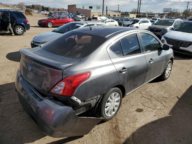 3N1CN7AP1GL827542 - 2016 NISSAN VERSA S SILVER photo 3