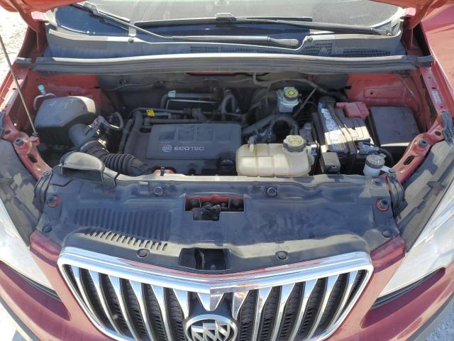 KL4CJCSB0EB650415 - 2014 BUICK ENCORE RED photo 12