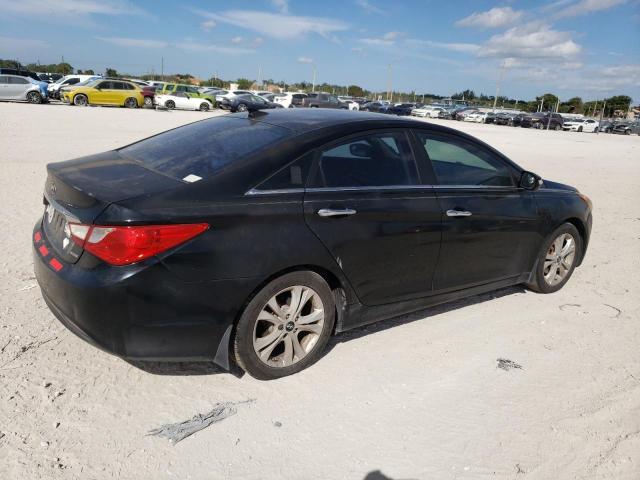 5NPEC4AC9CH500825 - 2012 HYUNDAI SONATA SE BLACK photo 3