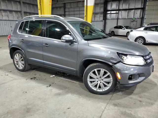 WVGBV7AX3DW012902 - 2013 VOLKSWAGEN TIGUAN S GRAY photo 4