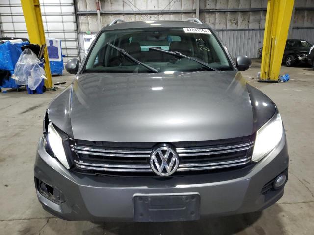 WVGBV7AX3DW012902 - 2013 VOLKSWAGEN TIGUAN S GRAY photo 5