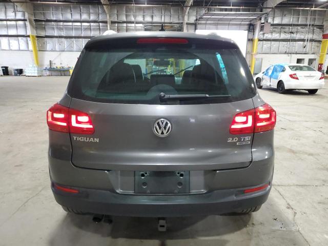 WVGBV7AX3DW012902 - 2013 VOLKSWAGEN TIGUAN S GRAY photo 6