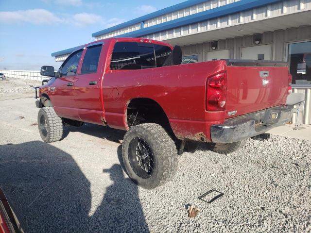 3D7KS28A78G233396 - 2008 DODGE RAM 2500 ST RED photo 2