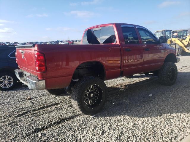 3D7KS28A78G233396 - 2008 DODGE RAM 2500 ST RED photo 3