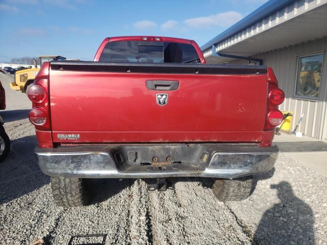 3D7KS28A78G233396 - 2008 DODGE RAM 2500 ST RED photo 6