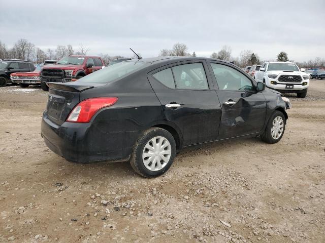 3N1CN7AP6KL828890 - 2019 NISSAN VERSA S BLACK photo 3