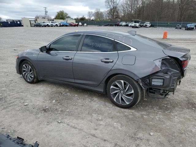 19XZE4F90KE010804 - 2019 HONDA INSIGHT TOURING GRAY photo 2