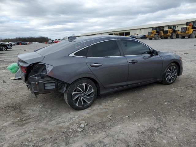 19XZE4F90KE010804 - 2019 HONDA INSIGHT TOURING GRAY photo 3