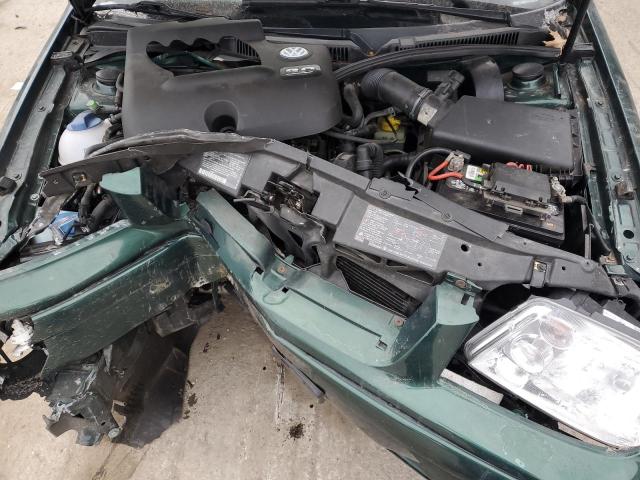 3VWSC29M3YM164012 - 2000 VOLKSWAGEN JETTA GLS GREEN photo 11