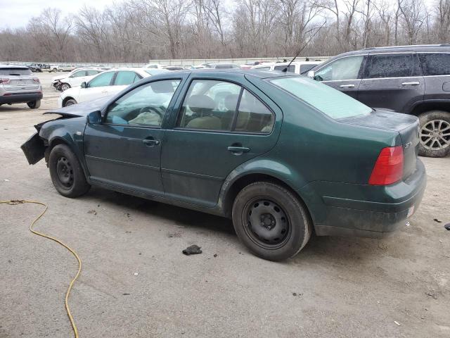 3VWSC29M3YM164012 - 2000 VOLKSWAGEN JETTA GLS GREEN photo 2