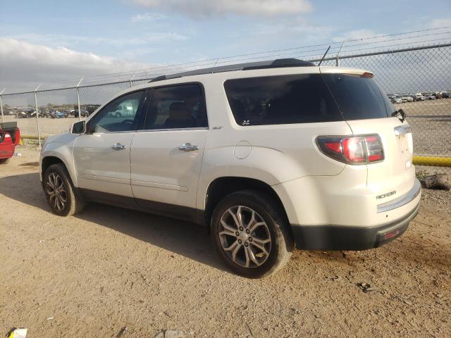 1GKKRSKDXDJ257424 - 2013 GMC ACADIA SLT-2 WHITE photo 2