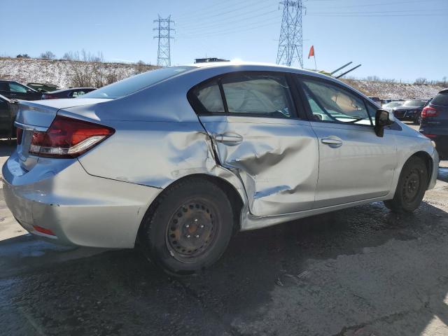 2HGFB2F50DH563992 - 2013 HONDA CIVIC LX SILVER photo 3