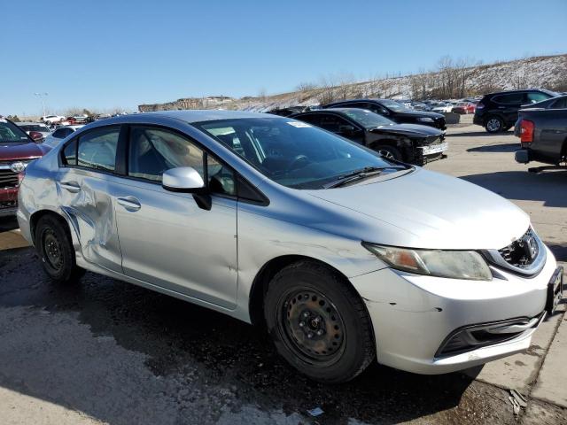 2HGFB2F50DH563992 - 2013 HONDA CIVIC LX SILVER photo 4