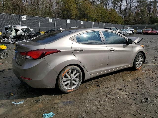 5NPDH4AE6EH544430 - 2014 HYUNDAI ELANTRA SE TAN photo 3