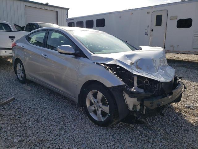 5NPDH4AE4DH400454 - 2013 HYUNDAI ELANTRA GLS SILVER photo 4