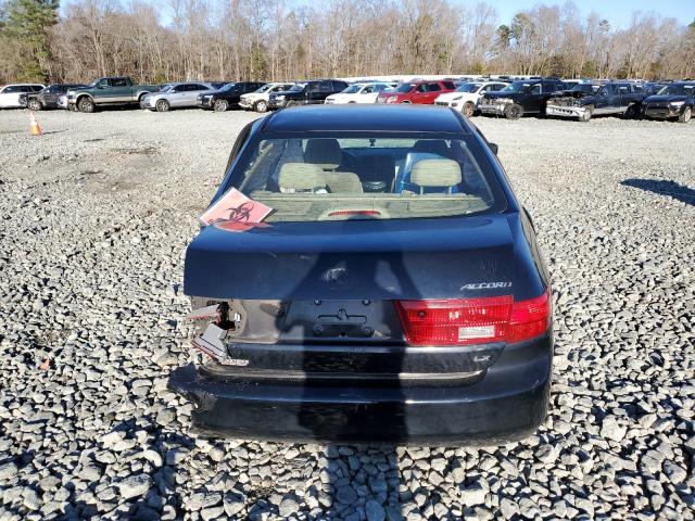 1HGCM56445L003967 - 2005 HONDA ACCORD LX BLACK photo 6