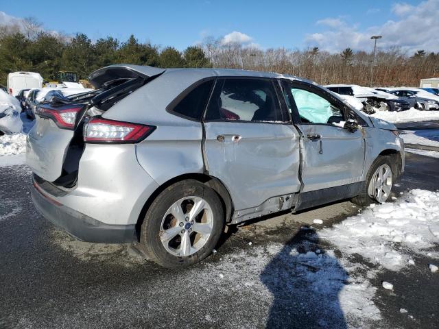 2FMPK4G98GBB55047 - 2016 FORD EDGE SE SILVER photo 3