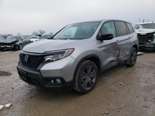 5FNYF8H53KB030341 - 2019 HONDA PASSPORT EXL فضي صورة 1