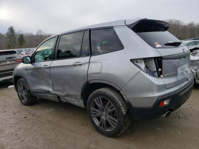 5FNYF8H53KB030341 - 2019 HONDA PASSPORT EXL فضي صورة 2