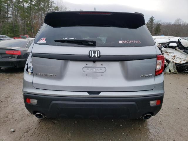 5FNYF8H53KB030341 - 2019 HONDA PASSPORT EXL فضي صورة 6