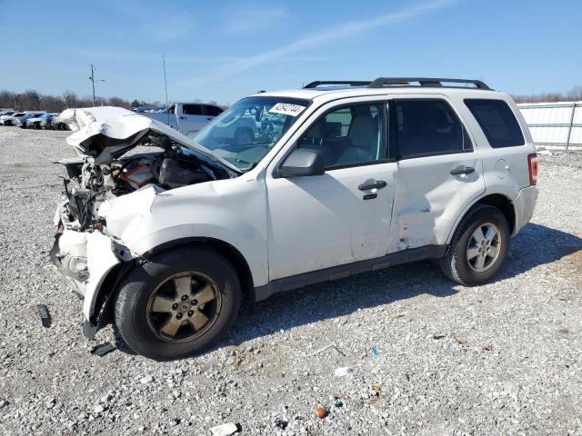 1FMCU9D77AKB78647 - 2010 FORD ESCAPE XLT WHITE photo 1