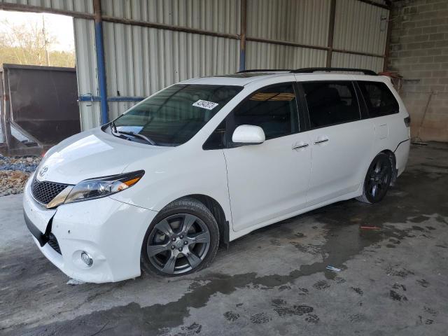 5TDXZ3DCXHS832965 - 2017 TOYOTA SIENNA SE WHITE photo 1