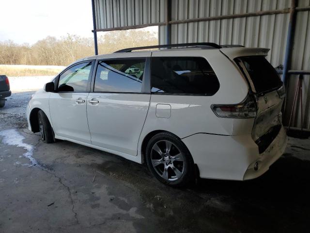 5TDXZ3DCXHS832965 - 2017 TOYOTA SIENNA SE WHITE photo 2