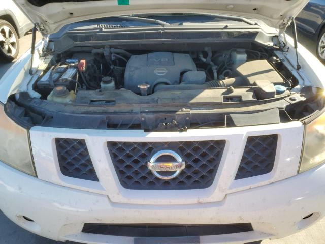 5N1BA0ND6AN607957 - 2010 NISSAN ARMADA SE WHITE photo 12