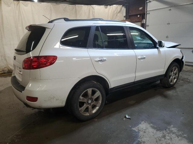 5NMSH73E27H013988 - 2007 HYUNDAI SANTA FE SE WHITE photo 3