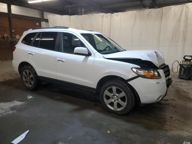 5NMSH73E27H013988 - 2007 HYUNDAI SANTA FE SE WHITE photo 4